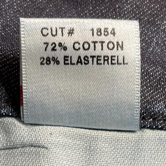 J Brand Wide Leg Flare Jeans, raw edge. Sz 28 - Picture 6 of 10